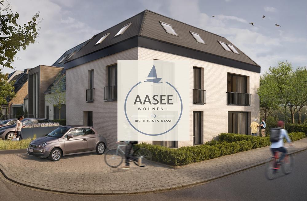 Bild Neubau Eigentumswohnungen Bischopinkstraße Münster: Visualisierung eines Mehrfamilienhauses