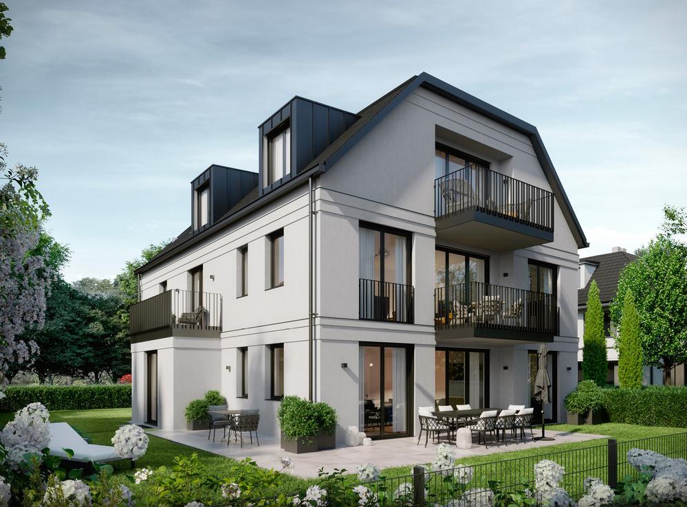 Bild Neubau Eigentumswohnungen Goyastraße München: Bild eines Mehrfamilienhauses