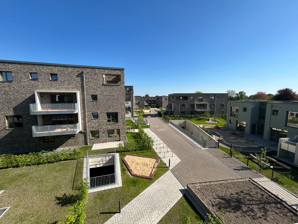 Bild Neubauprojekt WIDOliving Köln: Visualisierung eines Mehrfamilienhauses