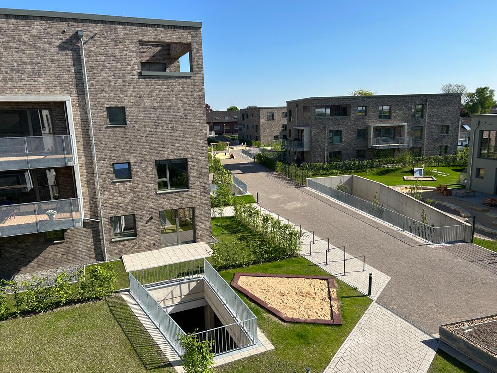 Bild Neubauprojekt WIDOliving Köln: Visualisierung eines Mehrfamilienhauses
