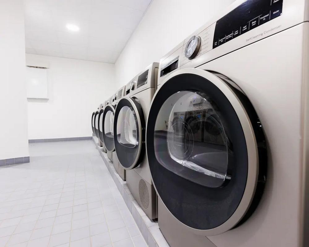 Image New build apartments Burgerstraße Nuremberg: visualisation of a laundry room