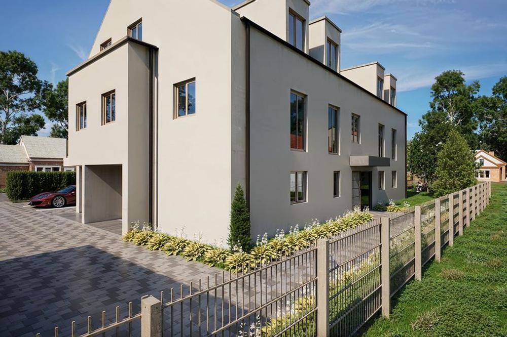 Bild Neubau Eigentumswohnungen Pappelweg Zeitlarn: Visualisierung eines Mehrfamilienhauses