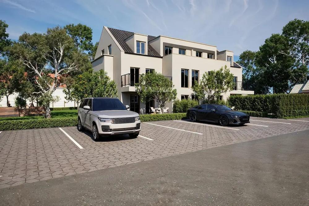 Bild Neubau Eigentumswohnungen Pappelweg Zeitlarn: Visualisierung eines Mehrfamilienhauses