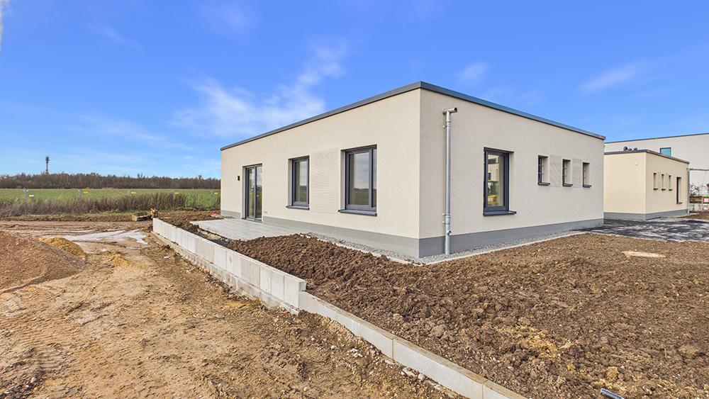 Bild Neubau Fuchskaule, Köln: Visualisierung von Bungalows