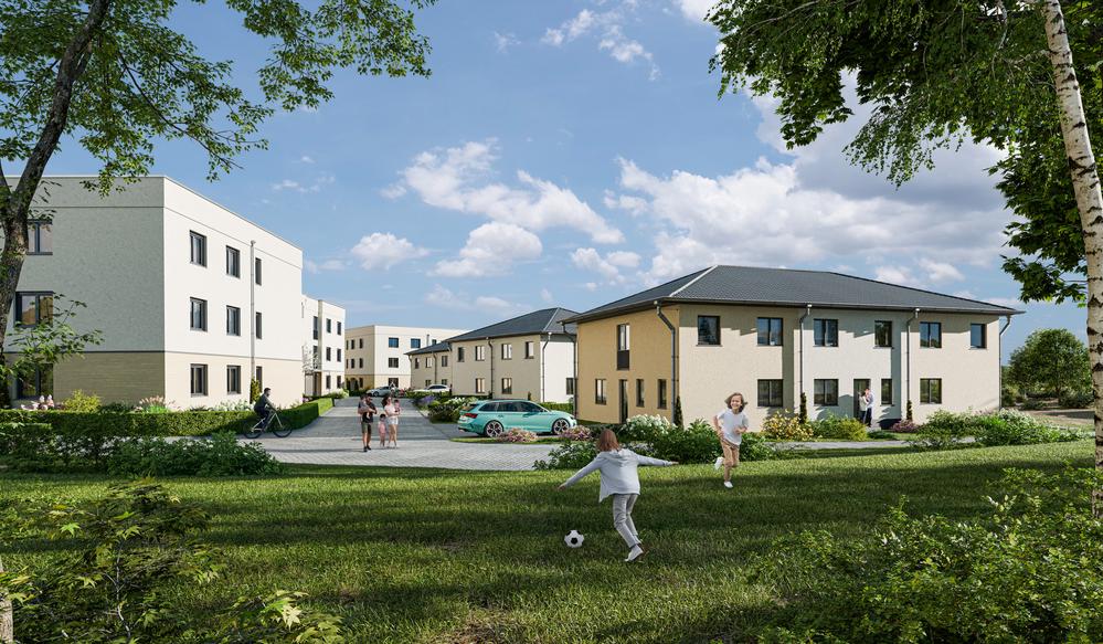 New-build project Koppelhain in Hoppegarten near Berlin