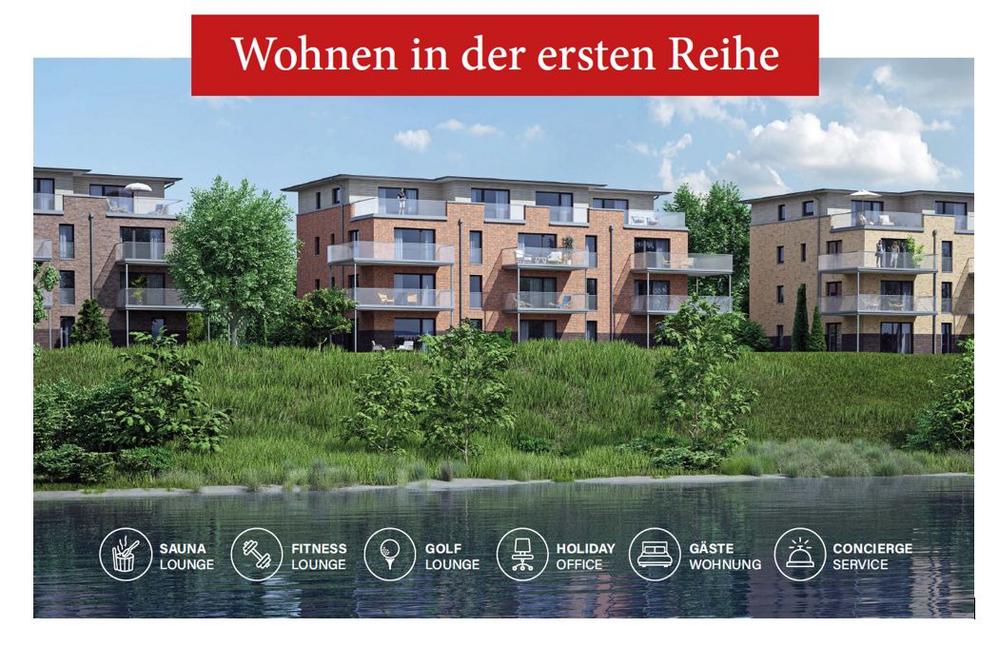 Bild Neubauprojekt Schleiglück Kappeln: Visualisierung von Mehrfamilienhäusern