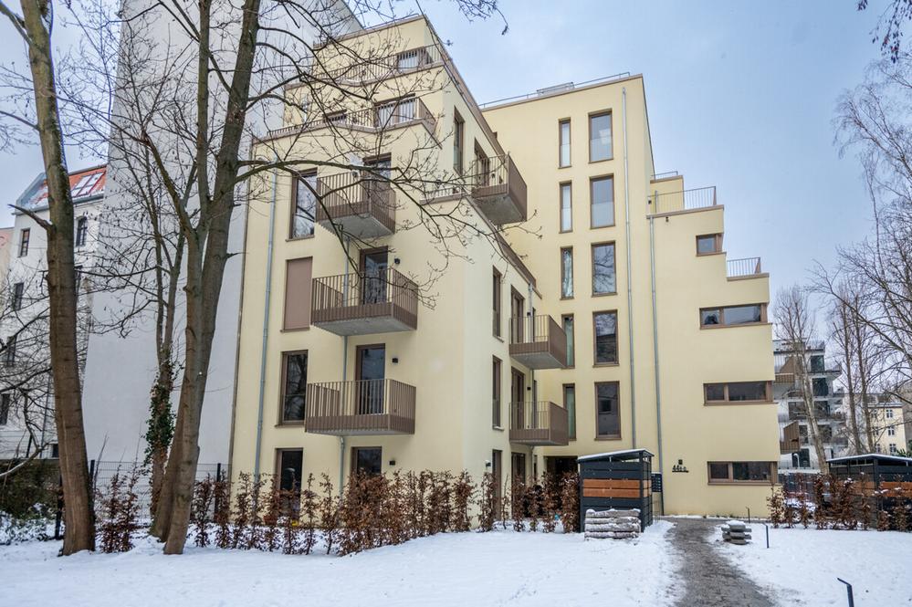 Bild Neubau Eigentumswohnungen Wiener Straße Berlin: Bild eines Mehrfamilienhauses