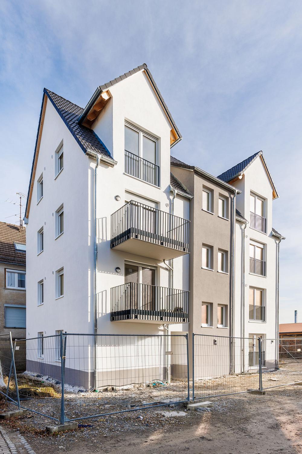 Bild Neubau Eigentumswohnungen Altheimer Straße Nagold: Bild eines Mehrfamilienhauses