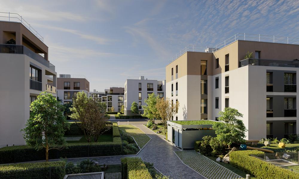 Bild Neubauprojekt Quartier Thaerstraße 1-7, Wiesbaden: Grünes Wohnquartier