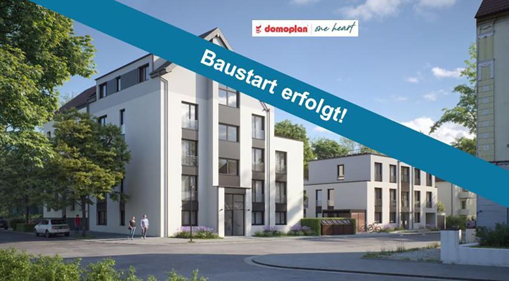 Bild Neubau Eigentumswohnungen Ruschenstraße Essen: Visualisierung eines Mehrfamilienhauses
