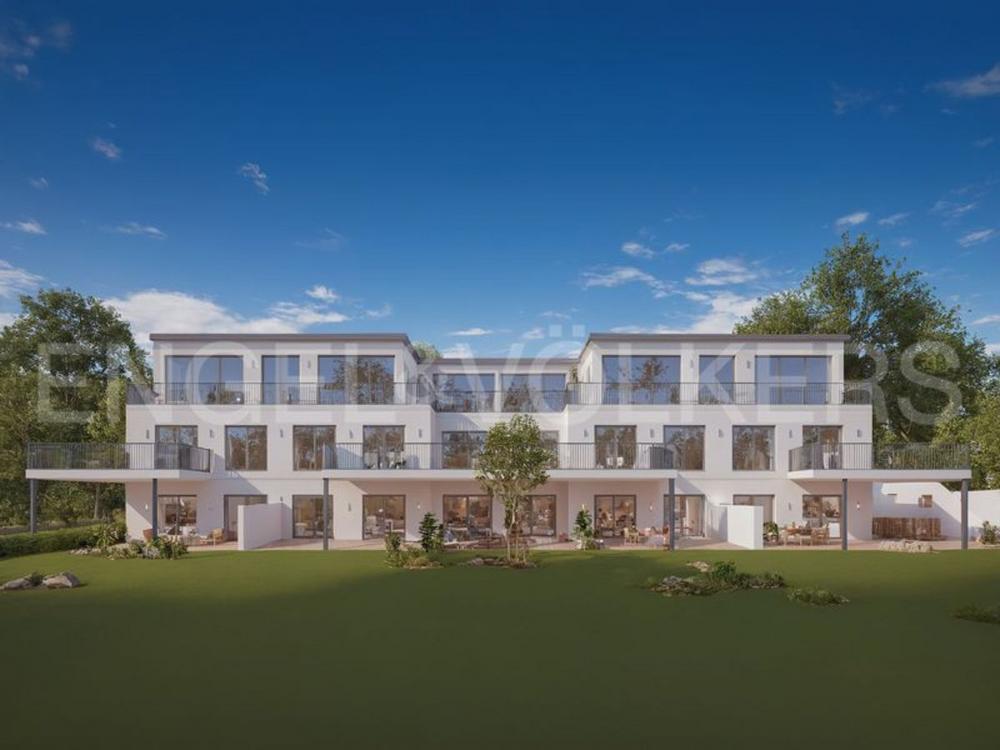 Bild Neubau Eigentumswohnungen Ulrichs Gärten, München: Visualisierung eines Mehrfamilienhauses