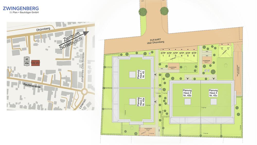 Neubauprojekt Wohnen in Leverkusen-Schlebusch