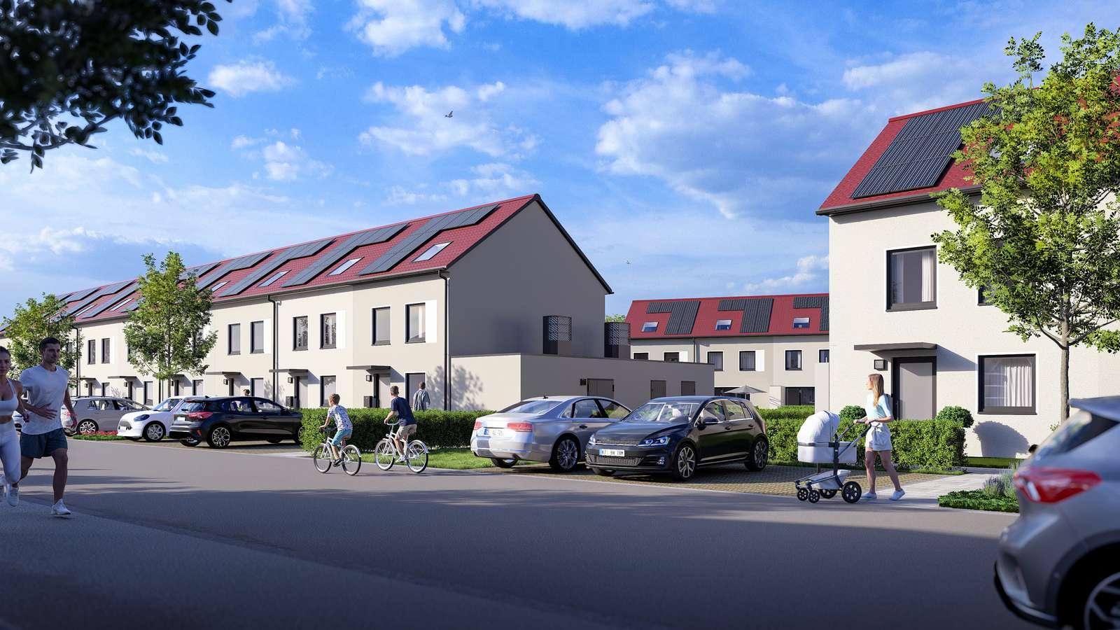 Neubauprojekt Wustermark, Wohnpark „Mittelallee“