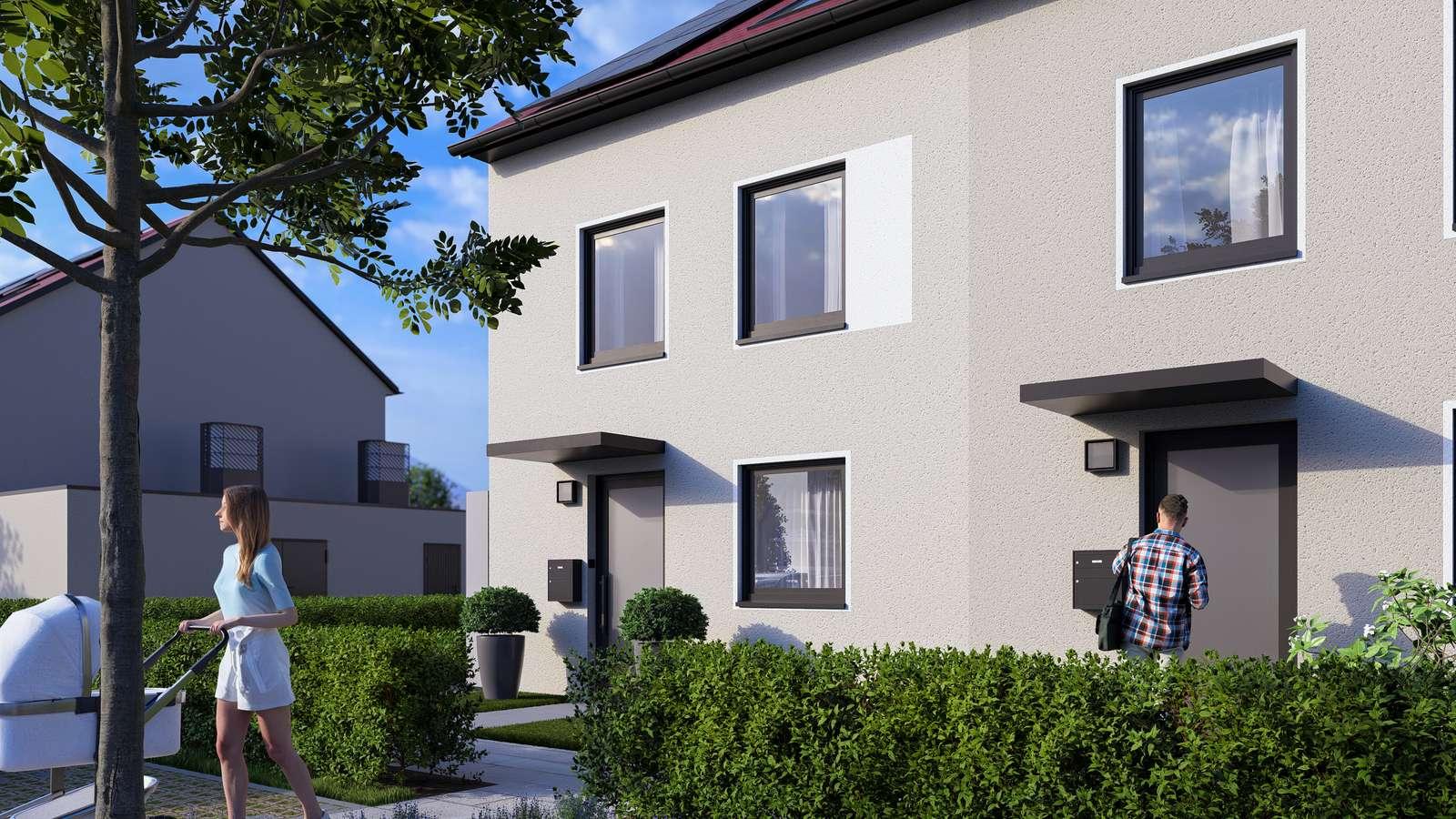 Neubauprojekt Wustermark, Wohnpark „Mittelallee“