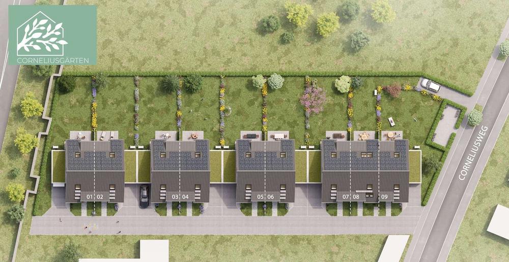 Bild Neubau Corneliusgärten