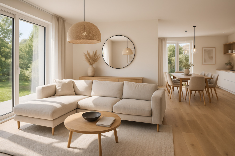 Bild Neubau Einfamilienhäuser Rheinleben