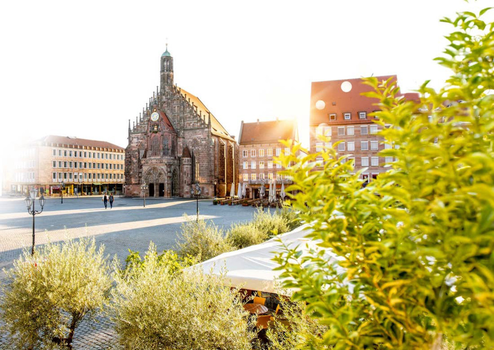 Bild Neubau Eigentumswohnungen Kellerstraße Nürnberg: Bild von der Altstadt Nürnbergs