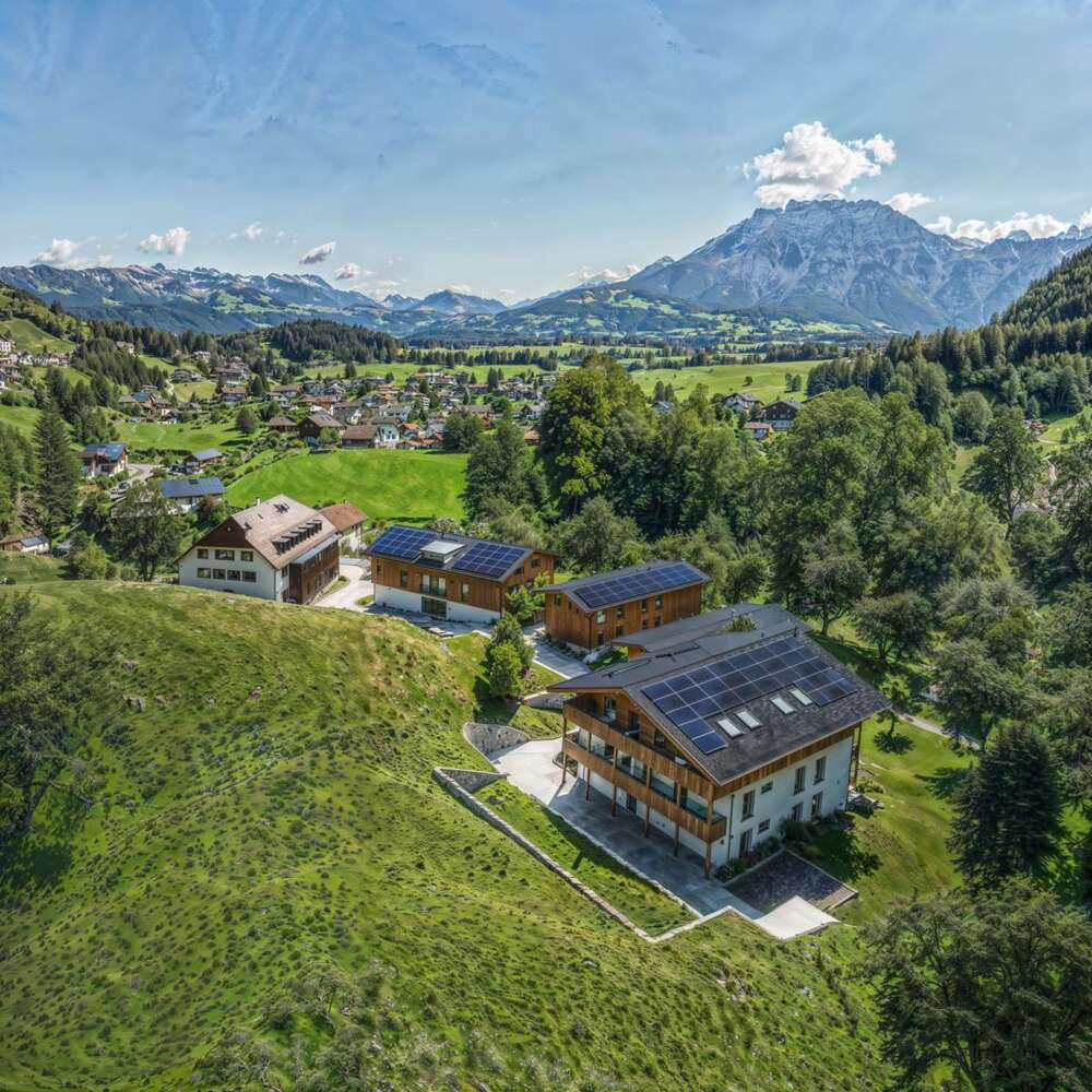 Bild Neubau Eigentumswohnungen Franz-Prantl-Straße Kiefersfelden: Vogelperspektive auf das Neubauprojekt
