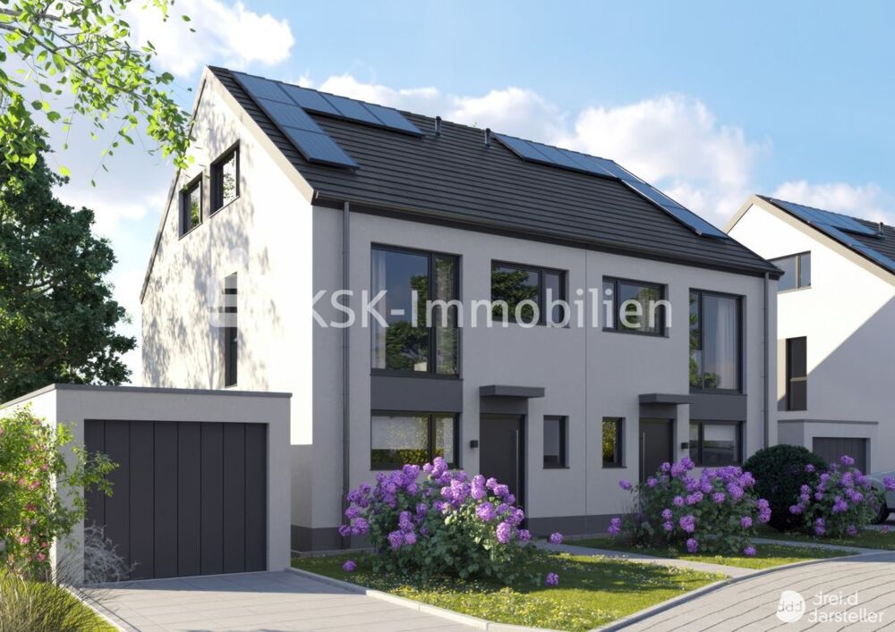 Bild Neubauprojekt Moderne Familienidylle: Neubau-Doppelhäuser an der Mertener Mühle – Start IV. Bauabschnitt!