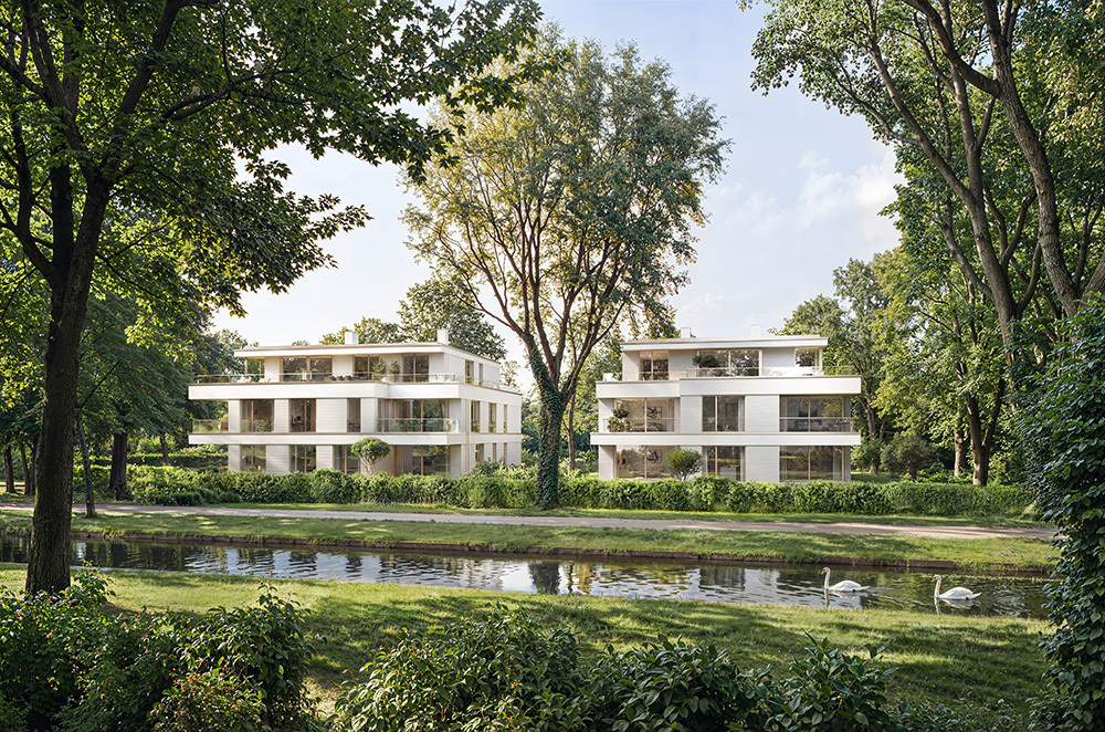 VILLEN-ENSEMBLE | EDITION GR63 | Am Nymphenburger Schlosskanal - München - Obermenzing