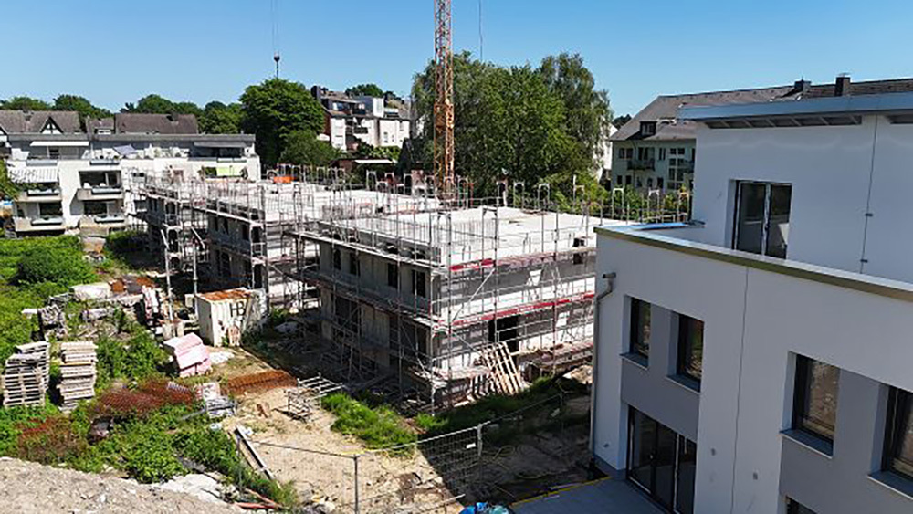 Bild Neubau Häuser Auf dem Loh Essen: Bild eines Reihenhauses