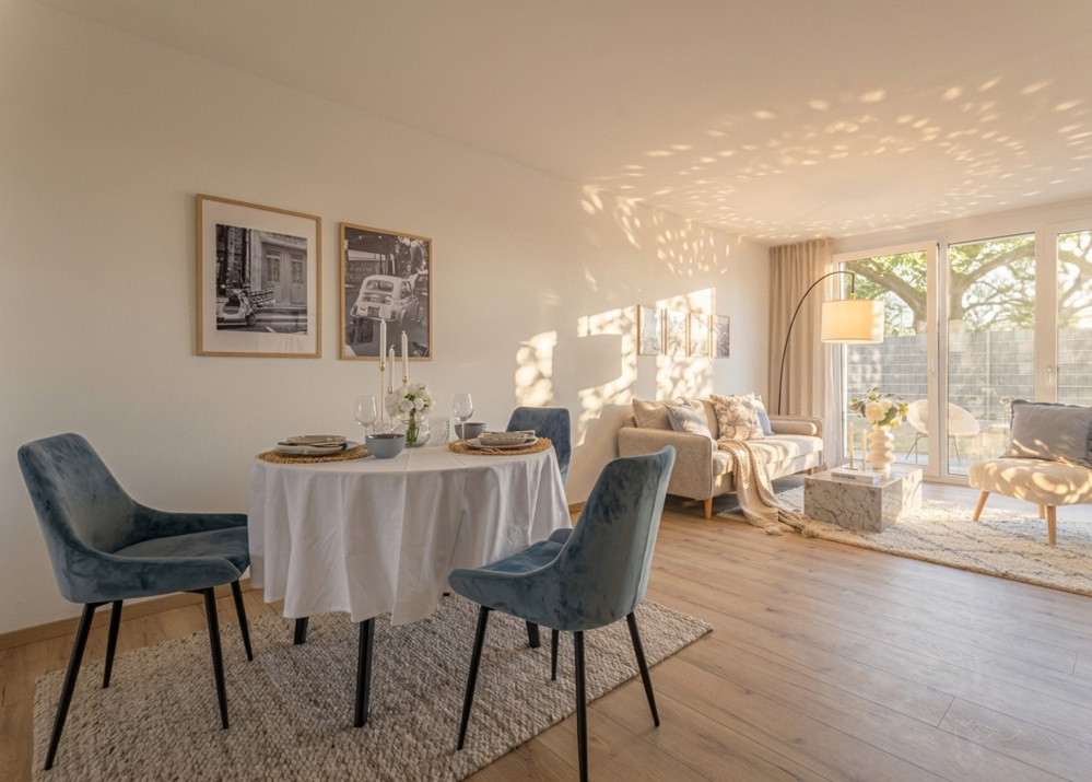 Bild Neubau Häuser Auf dem Loh Essen: Bild eines Wohnzimmers