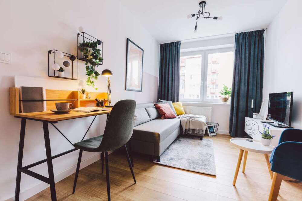 Bild Neubau Eigentumswohnungen Endenicher Straße Bonn: Visualisierung eines Apartment-Zimmers