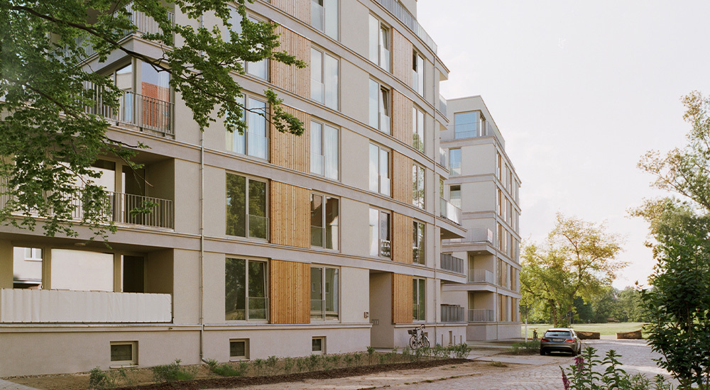Bild Neubauprojekt Packhof-Quartier Brandenburg an der Havel: Visualisierung eines Mehrfamilienhauses