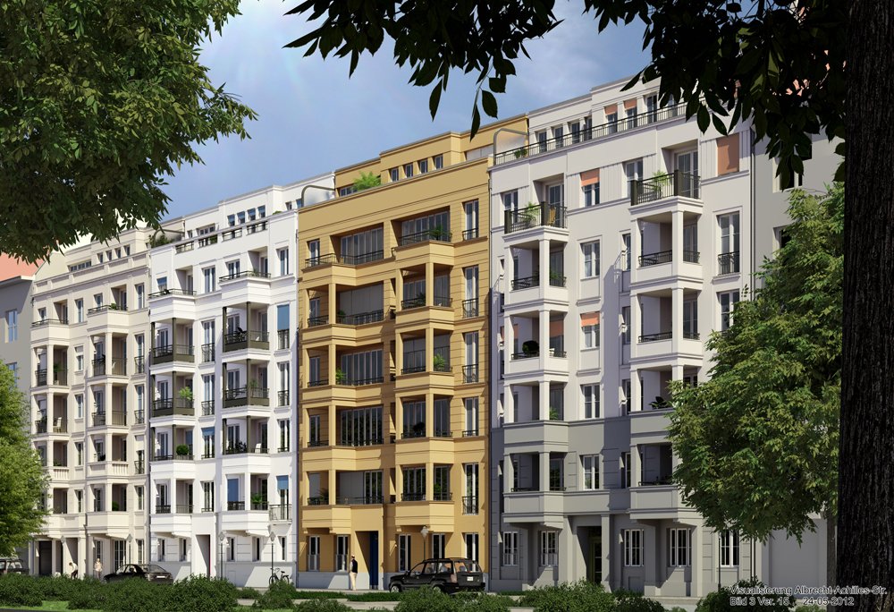 Achilleion Berlin Wilmersdorf Carisma Wohnbauten Neubau Immobilien Informationen