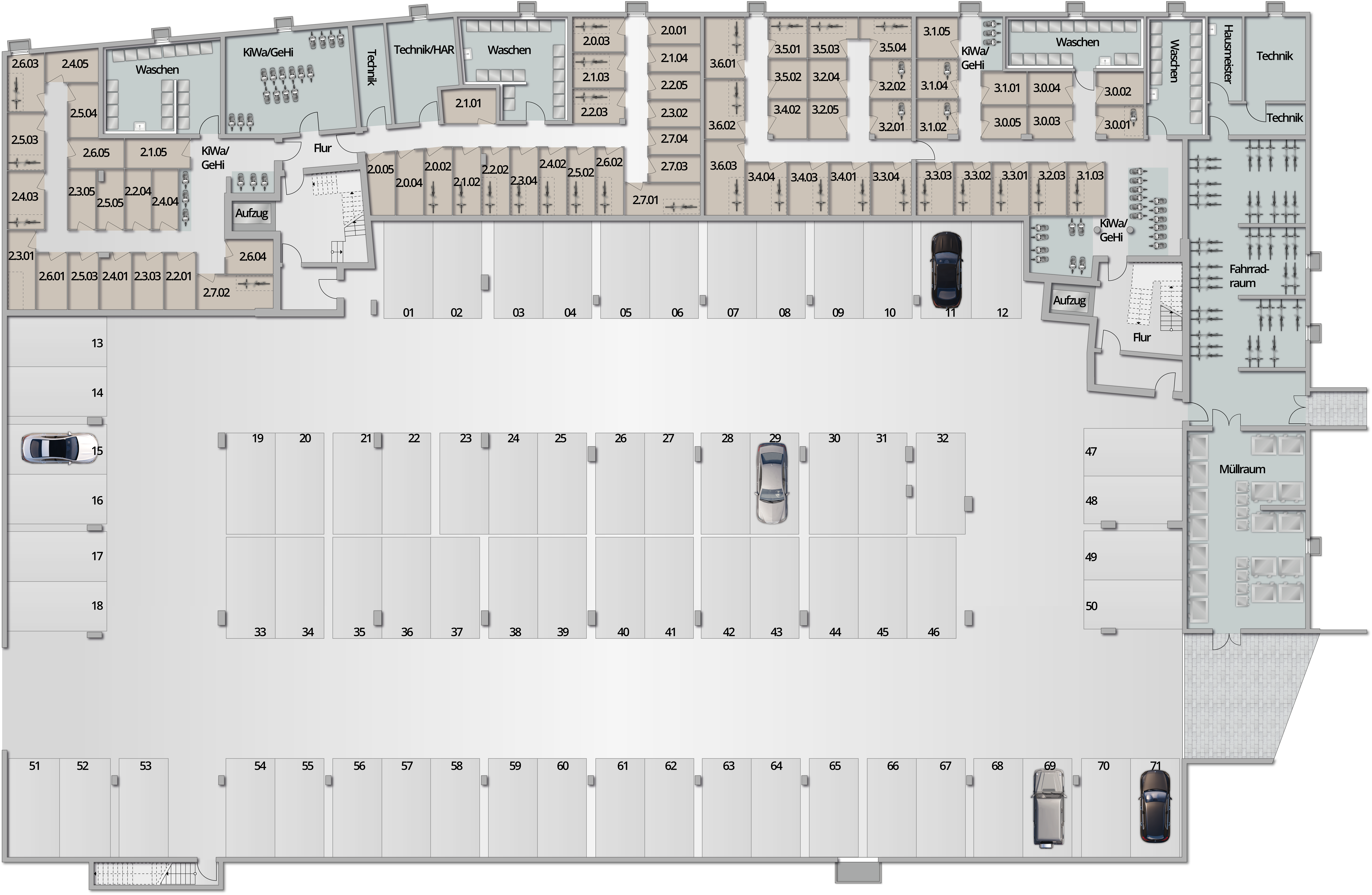 Wohnquartier VISTA - Wohnung