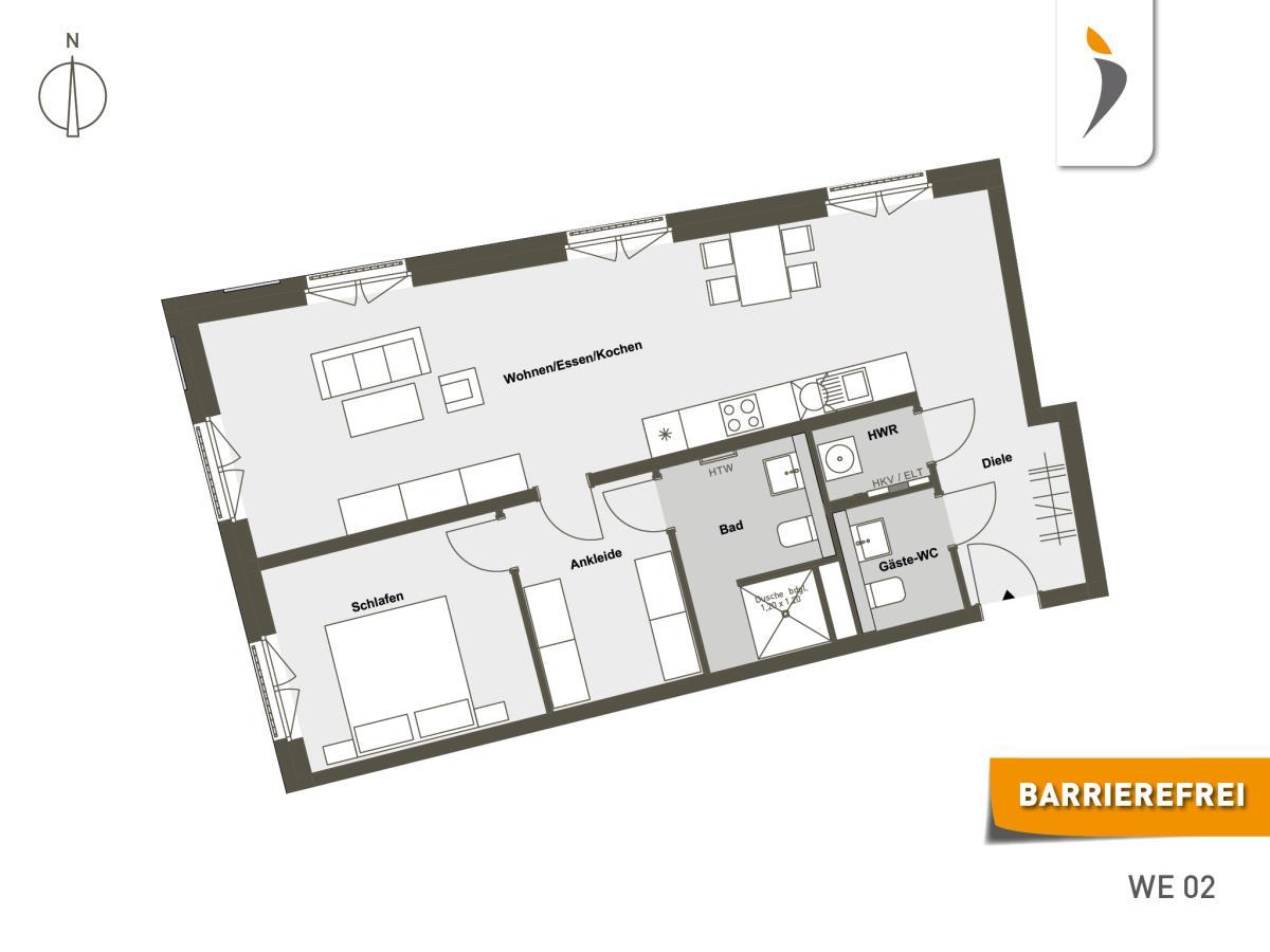 Das Bilkster - Wohnung