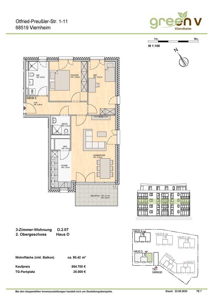 green v Viernheim - Wohnung