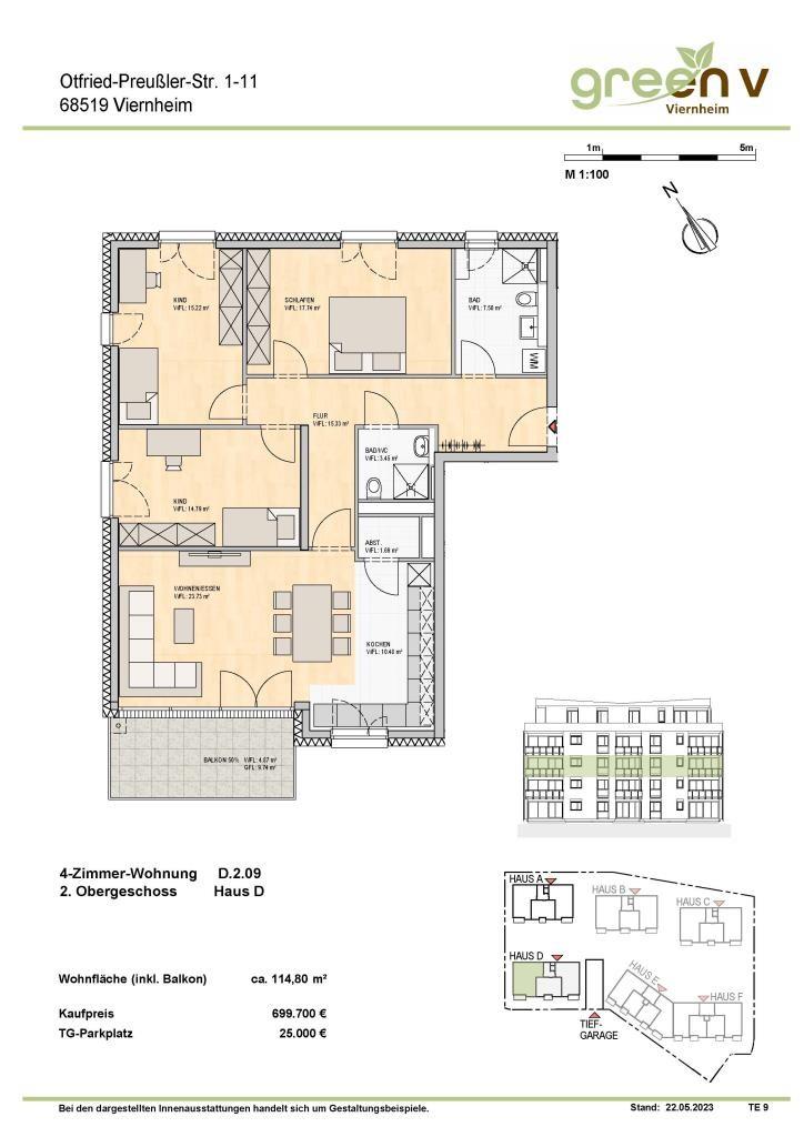 green v Viernheim - Wohnung