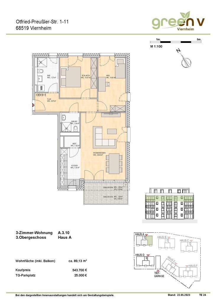 green v Viernheim - Wohnung