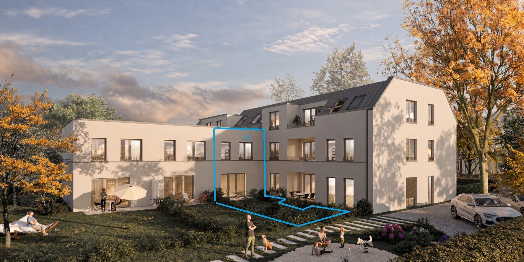 Jägerstraße 35 - Wohnung