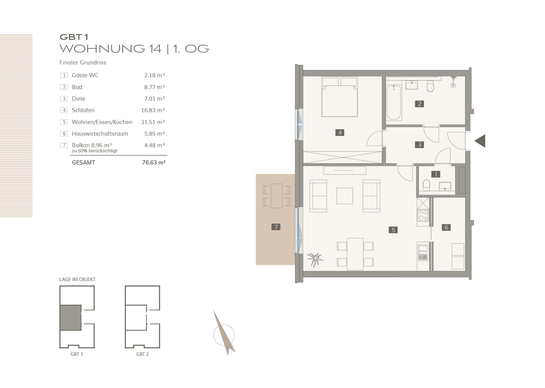 SEESEITE - Wohnung