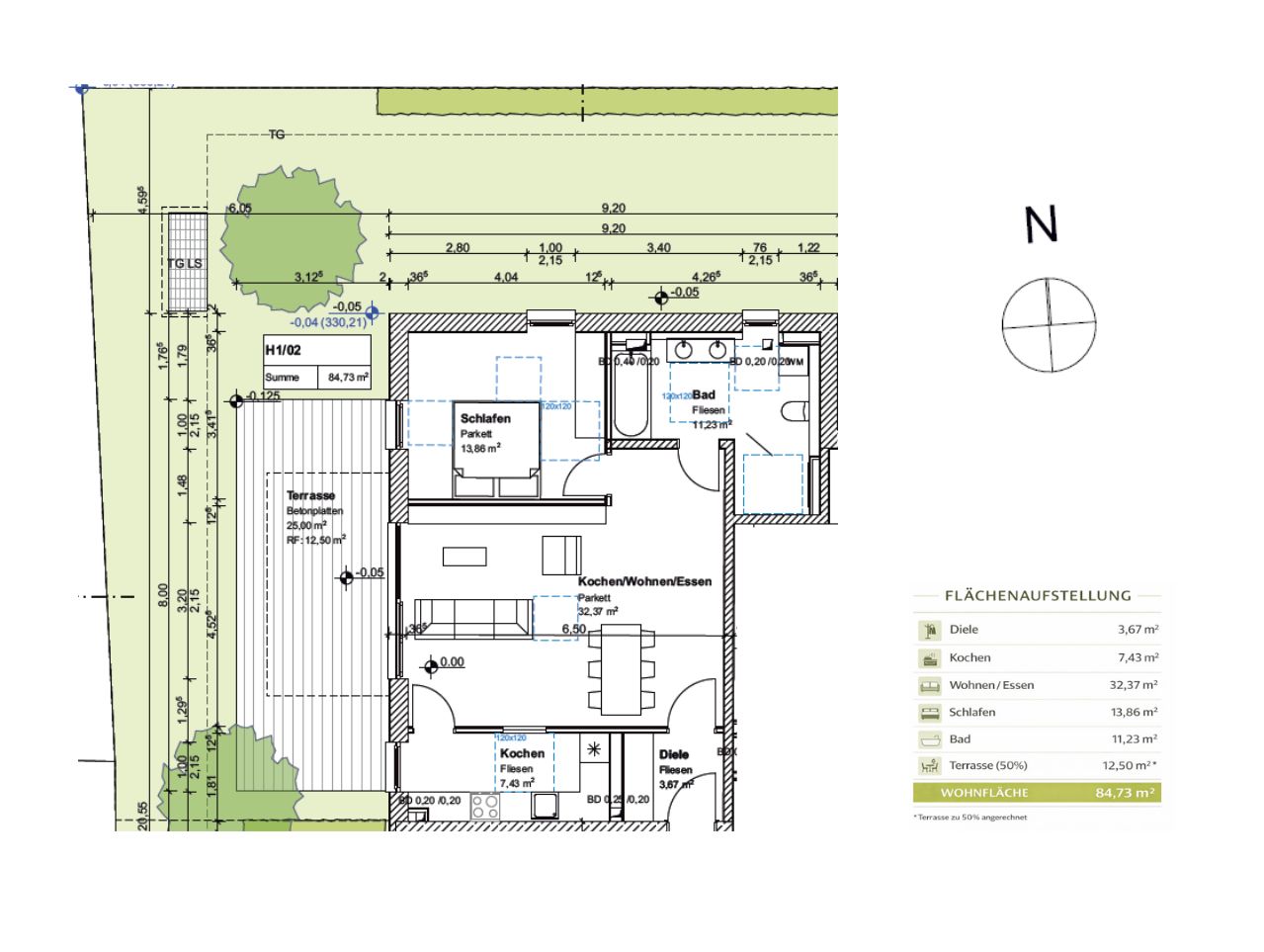 Falkenhof Tegernheim - Wohnung