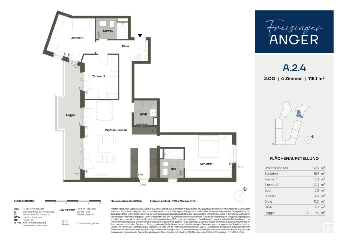 Freisinger Anger - Wohnung