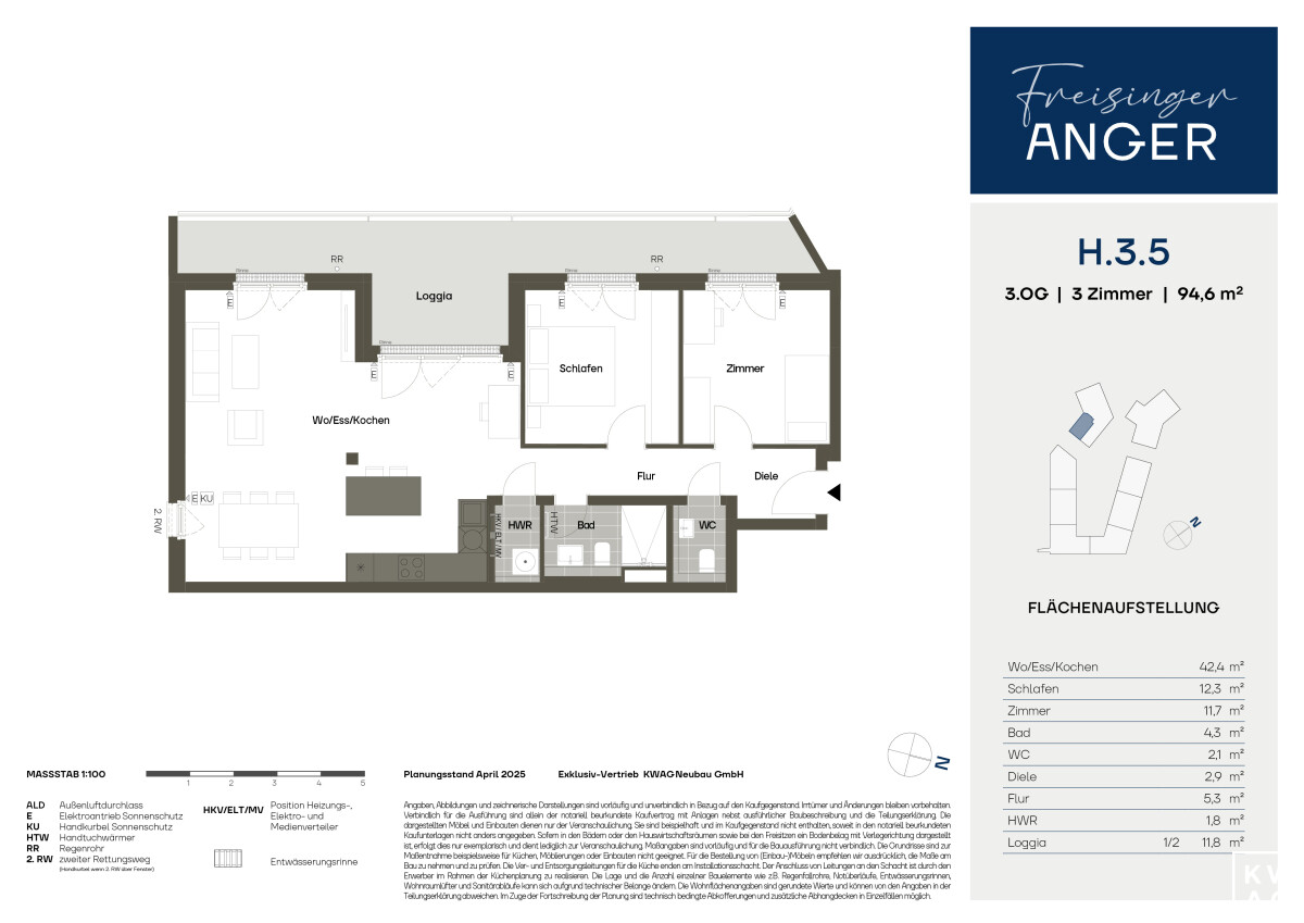 Freisinger Anger - Wohnung