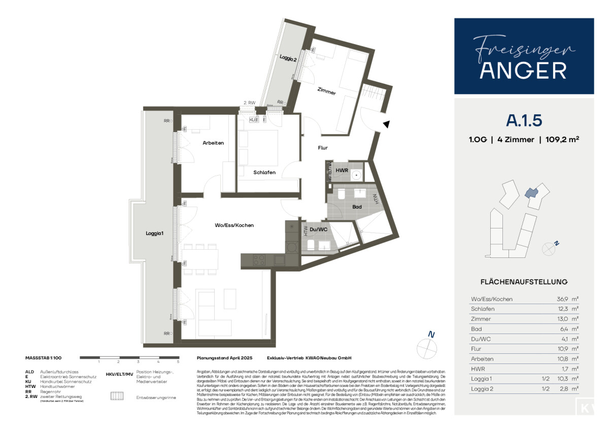 Freisinger Anger - Wohnung