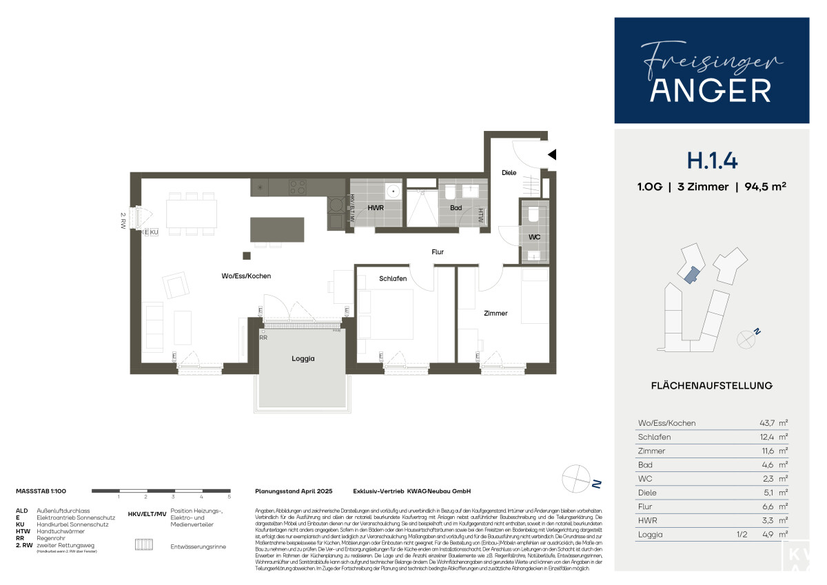 Freisinger Anger - Wohnung