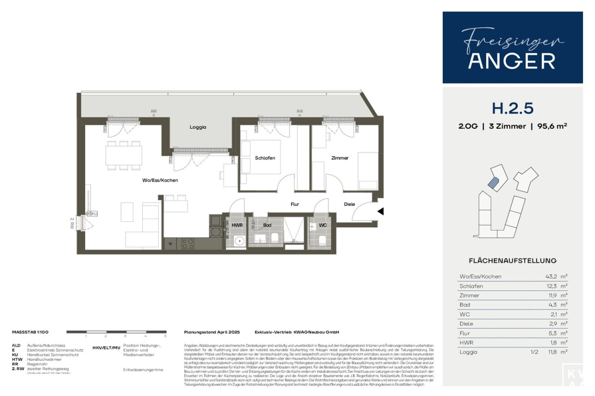 Freisinger Anger - Wohnung