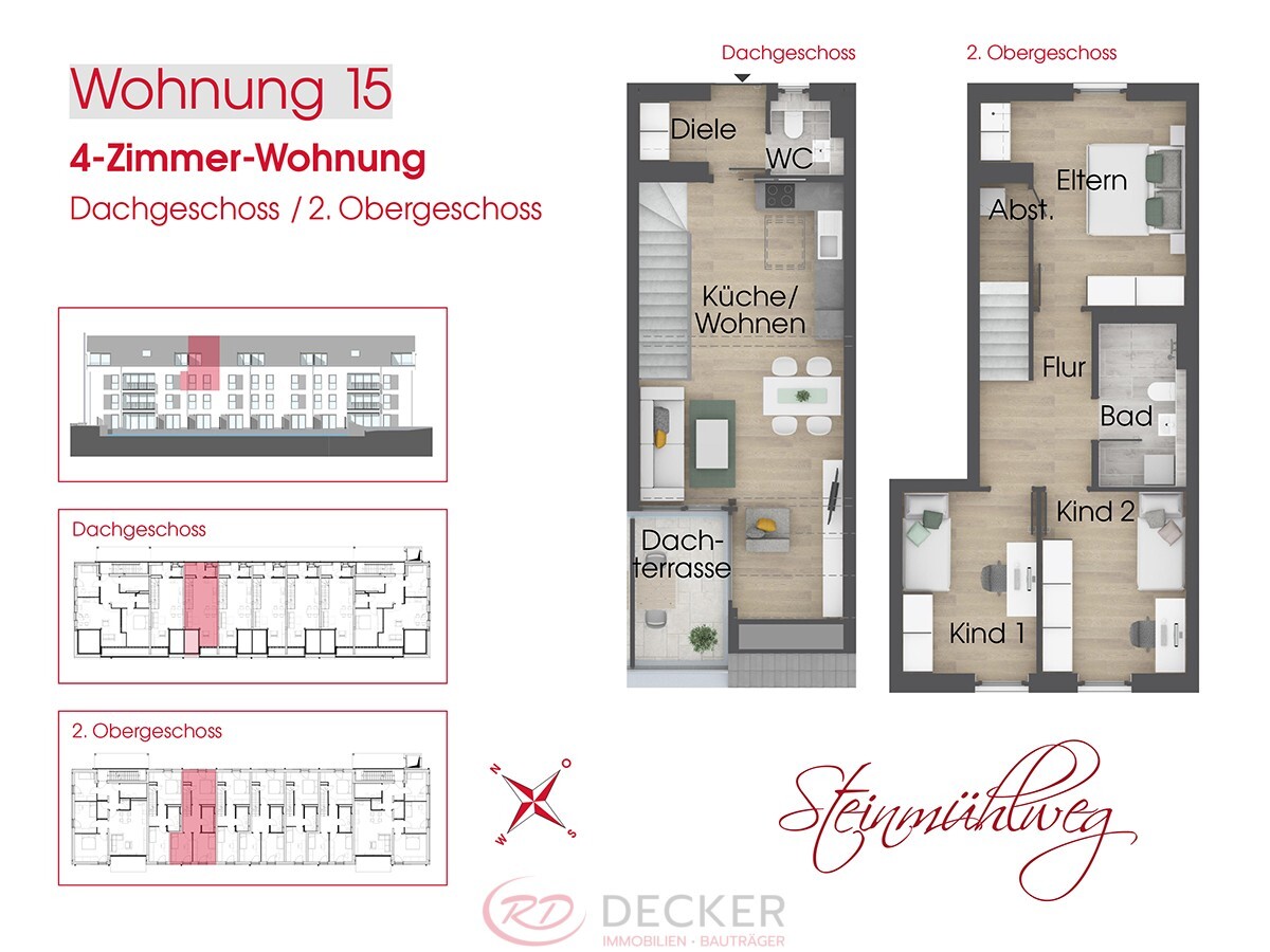 Steinmühlweg - Zentrumsnahe Wohnungen in Wasserburg - Wohnung