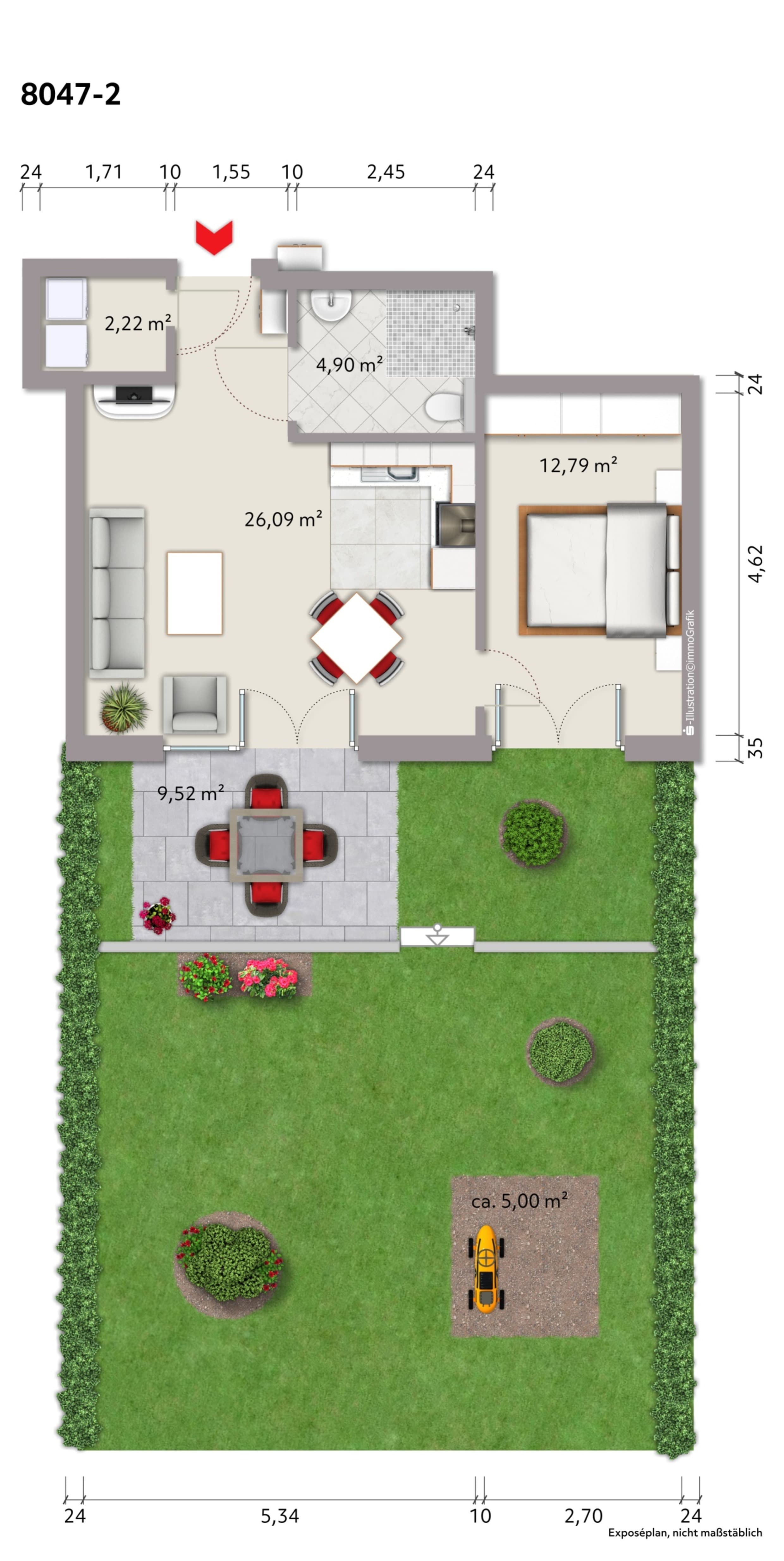 Am Strasserfeld 11-11a - Wohnung