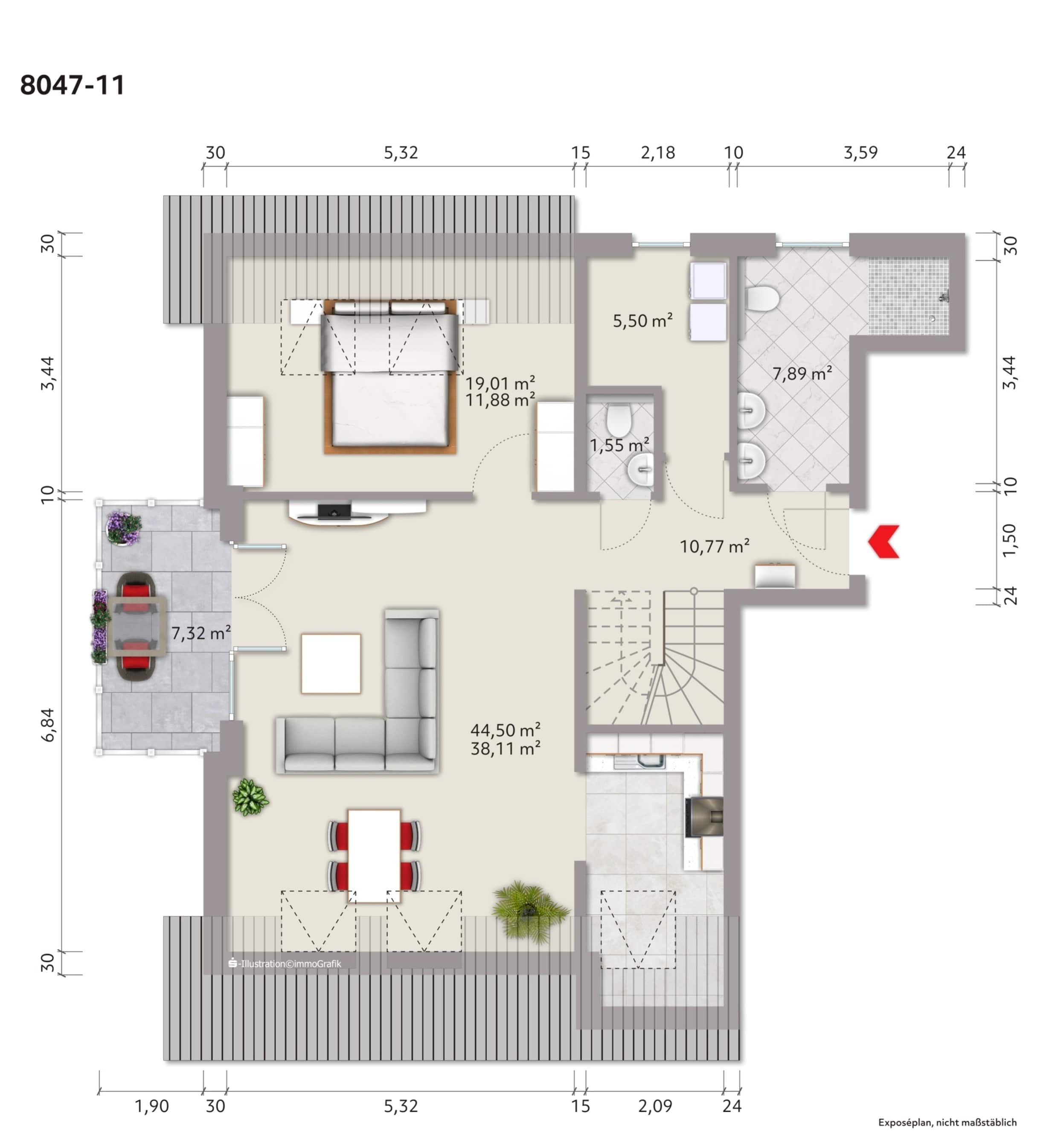 Am Strasserfeld 11-11a - Wohnung