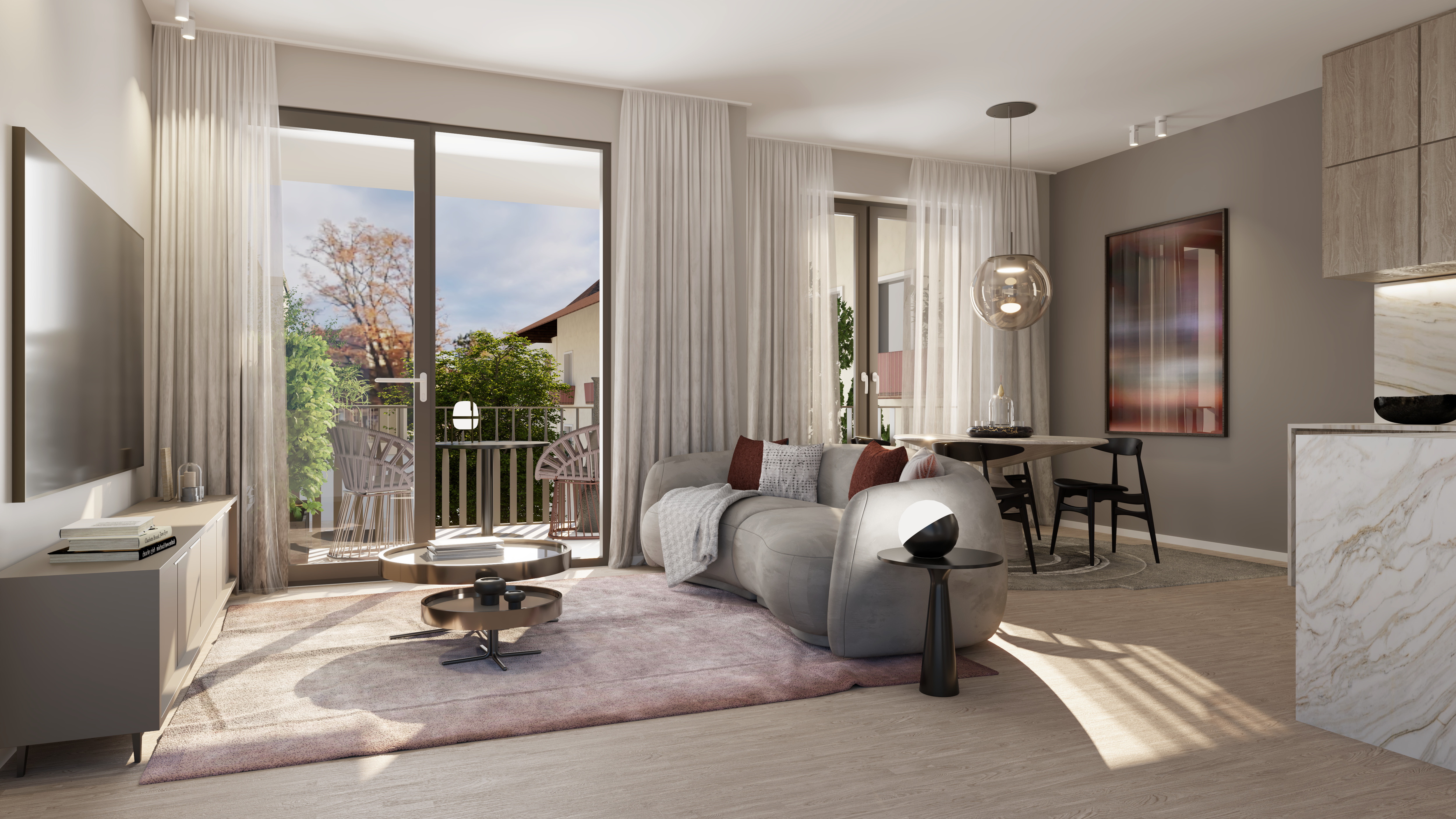 PANDION LIV - Wohnung