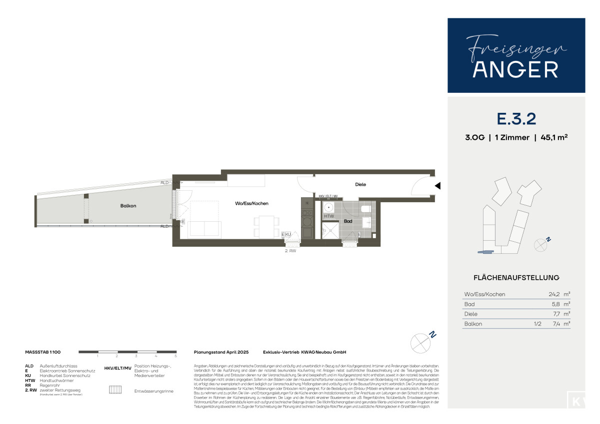 Freisinger Anger - Wohnung