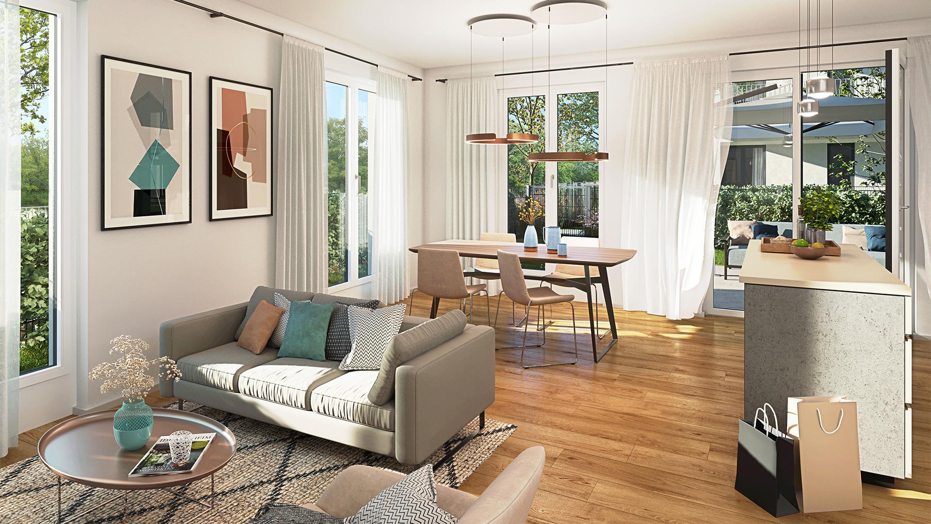 Münchner Höfe - Wohnung