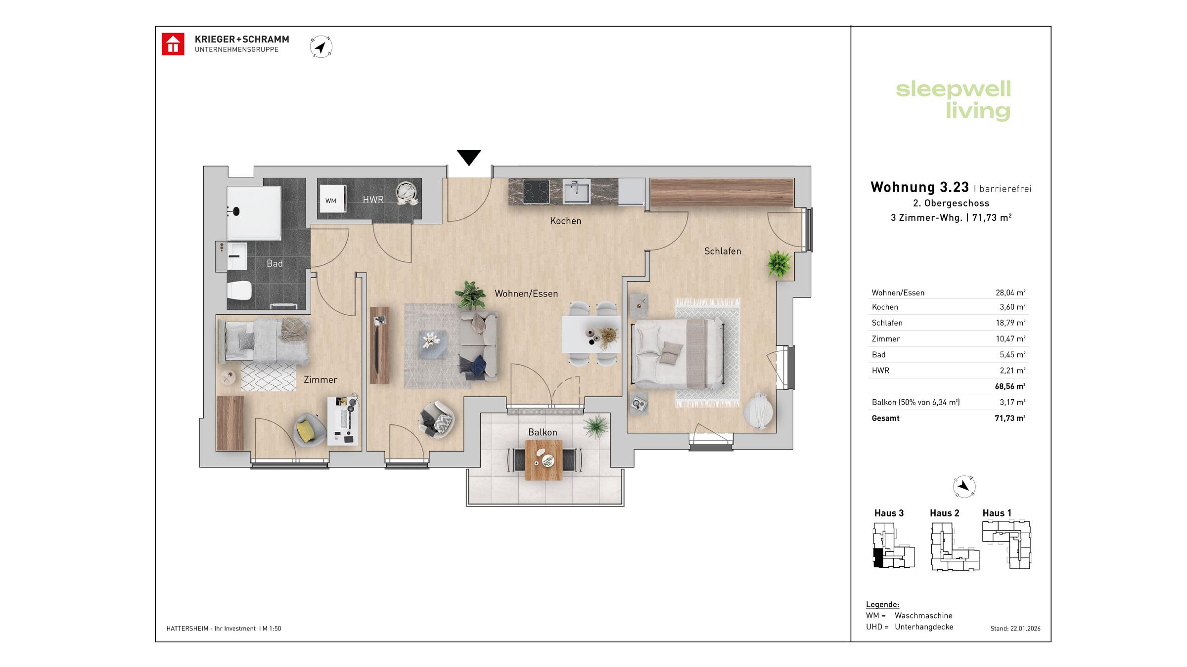 Sleepwell Living - Wohnung