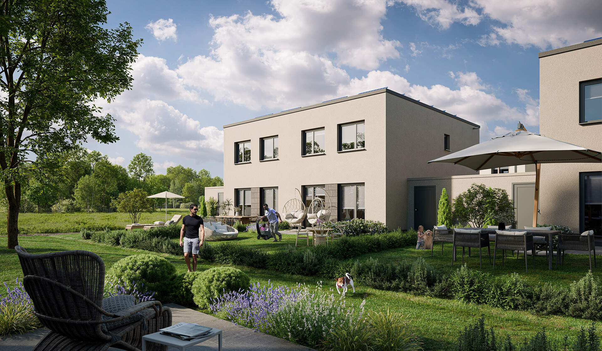 Eigener Feldblick - Wohnung